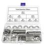 Imagem de Kit 700 Arruelas Aço Inox Não Enferruja M2 M5 M6 M8 M10 M12