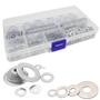 Imagem de Kit 700 Arruelas Aço Inox Não Enferruja M2 M5 M6 M8 M10 M12