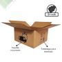 Imagem de Kit 75 Caixas de Papelão Personalizadas 20x20x10 P/E-commerce Reforçada