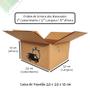 Imagem de Kit 75 Caixas de Papelão Personalizadas 20x20x10 P/E-commerce Reforçada