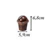 Imagem de kit 75 Mini Copo Bolha 60ml Brigadeiro De Colher G697