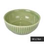 Imagem de Kit 8 Bowls para Sopa Frisada Verde 500ml Cerâmica Scalla