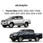 Imagem de Kit 8 buchas do jumelo da mola traseira hilux 2005 2006 2007 2008 2009 2010 2011 2012 2013 2014 2015