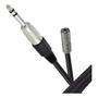 Imagem de Kit 8 Cabos Extensor P2 P10 Stereo Fone Ouvido  5 Metros