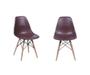 Imagem de Kit 8 Cadeiras Charles Eames Eiffel Café Base Madeira Sala Cozinha Jantar - BERING