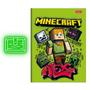 Imagem de Kit 8 Cadernos 1/4 Brochura Pequeno Minecraft - Foroni