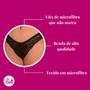 Imagem de Kit 8 Calcinhas PLUS SIZE de Microfibra Rendada Tanga Roupa Renda Sexy Sensual Atacado Feminino Confortável Sex Grande