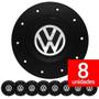 Imagem de Kit 8 Calota Miolo Roda Ferro Vw Aro 13 15 Amarok 4 Furos