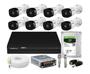 Imagem de Kit 8 Câmeras Intelbras Full Hd 1220b Dvr 8 Canais C/ Hd