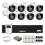 Imagem de Kit 8 Câmeras Intelbras VHD 1220 B G7 Full Color Bullet Full HD 1080p Multi HD IR 20m + DVR Gravador de Vídeo Intelbras MHDX 3108-C + HD 2TB BarraCuda