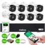 Imagem de Kit 8 Câmeras Intelbras VHD 1230 B Full HD 1080p Bullet Visão Noturna de 30 metros IP67 + Dvr Intelbras MHDX 1008-C 8 Canais + HD 2TB BarraCuda