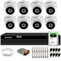 Imagem de Kit 8 Câmeras Intelbras VHD 3230 D G7 Dome Full HD 1080p Visão Noturna de 30m IP67 + DVR Intelbras MHDX 1308 8 Canais + HD 2TB BarraCuda