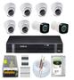 Imagem de Kit 8 Cameras Segurança 1080 Full Hd Dvr Intelbras 8ch Alta Resolução c/ Acessórios e hd 3TB