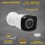 Imagem de Kit 8 Câmeras Segurança  Hd Dvr Intelbras 8ch mhdx Alta Resolução c/ Acessórios