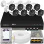 Imagem de Kit 8 cameras seguranca Intelbras vhd 3230 Full HD 1T Purple