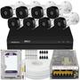 Imagem de Kit 8 cameras seguranca Intelbras vhl 1220 Full HD 1T Purple
