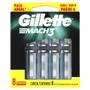 Imagem de Kit 8 Cargas Gillette Mach3 + Porta Aparelho Gillette