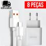 Imagem de Kit 8 Carregador Turbo Celular Tipo C USB Cabo Super Rapido 3.6A