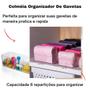 Imagem de Kit 8 Colmeias Caixa Organizador de Roupa Intima Transparente p/ Gaveta