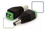 Imagem de Kit 8 conector bnc mola parafuso +p4 macho para cftv