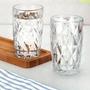 Imagem de Kit 8 Copos De Vidro Resistente Diamente 370 ML Transparente