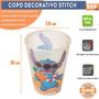Imagem de Kit 8 copos Stitch 280 ml para lembrançinhas de aniversário colecionável reutilizável resistente