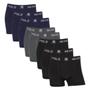 Imagem de Kit 8 Cueca Boxer Masculino Polo Wear Confortável Sem Costura