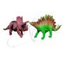 Imagem de Kit 8 Dinossauros De Brinquedo Pequenos Dino World Dia Das Crianças