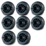 Imagem de Kit 8 Driver Orion 120w Rms 8 Ohms Com 8 Cornetas Longas
