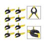 Imagem de Kit 8 Grampos Sargento Multiuso Para Marceneiro 6 Pol. 150Mm