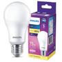 Imagem de Kit 8 Lampada Led Philips 11w Bivolt Luz Amarela 3000k Base E27