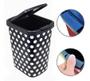 Imagem de Kit 8 Lixeiras 9L Com Tampa Click Metalizado Arqplast C/ NF