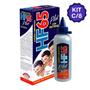 Imagem de Kit 8 Loção Restauradora HF65 Plus Tonalizante Capilar Unissex Cremosa Incolor 120ml