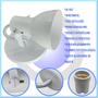 Imagem de Kit 8 Luminaria Spot em Aluminio com Base Sobrepor Teto Parede Loja Soquete E27 Lampada LED Bulbo