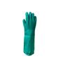 Imagem de Kit 8 Luva De Pvc Verde 45 Cm De Comprimento Palma Aspera