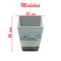 Imagem de Kit 8 Mini Vasos De Planta Cachepot Estampados Decorados 16cm