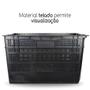 Imagem de Kit 8 Organizador Multiuso Telada Reforçada 60L Com Tampa