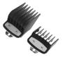 Imagem de Kit 8 Pentes Metal Para Maquina de Corte Cabelo Preto