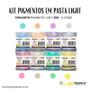 Imagem de Kit 8 Pigmento Epóxi Em Pasta Cores Light 25g Vip Resinas