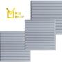 Imagem de kit 8  PLACAS 3D - 50x50 cm RIPADO PVC PARA PAREDE