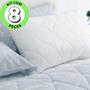 Imagem de Kit 8 Protetor de Travesseiro Impermeável em Matelassê 100% Algodão 50x70cm