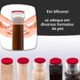 Imagem de Kit 8 Protetores de Pés Anti-risco Silicone Cadeira Mesa