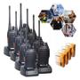 Imagem de Kit 8 Rádio Uhf 16 Canais Comunicador Walktalk Bf-777s Fone