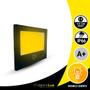 Imagem de Kit 8 Refletor Led Luz Amarela 200w A Prova De Água 3000k Holofote Amarelo IP66