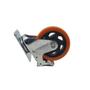 Imagem de Kit 8 Rodizio Para Case 4 Pol Com Freio Yr4002