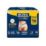 Imagem de Kit 8 Roupas Íntima Bigfral Pants Derma Plus G/EX com 16un cada