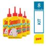 Imagem de Kit 8 Semorin Detergente Pré-Lavagem Tira Manchas 100ml Cada