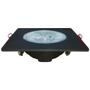 Imagem de Kit 8 Spot Authentic LED Quadrado de Embutir Avant Amarelo com Corpo Preto Fosco 5w 3000k - Cód 865051371