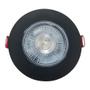 Imagem de Kit 8 Spot Authentic LED Redondo de Embutir Avant Branco com Corpo Preto Fosco 5w 6500k - Cód 865250576