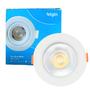 Imagem de Kit 8 Spot Led Redondo Embutir 5W MR16 Branco Frio 6500K